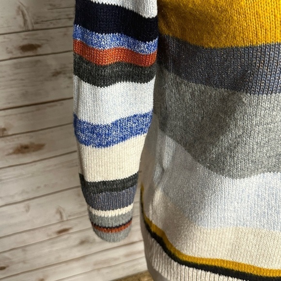 LOFT striped crewneck sweater - Picture 3 of 5